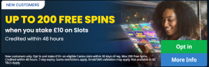 Betfred casino Italia.